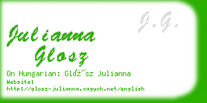 julianna glosz business card